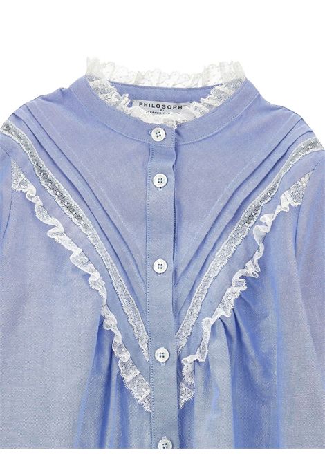 Camicia con ricamo PHILOSOPHY KIDS | I1F3046 6122P058